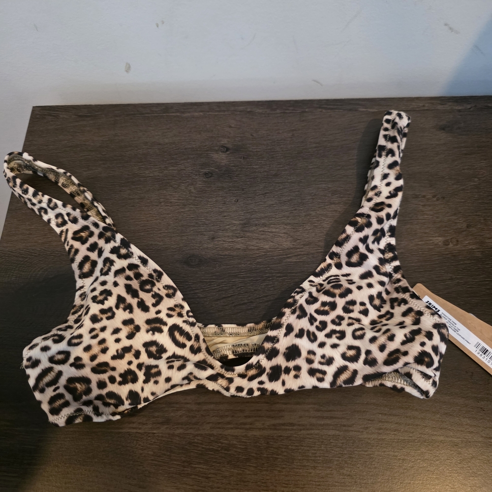 SKIMS Leopard Print Bralette